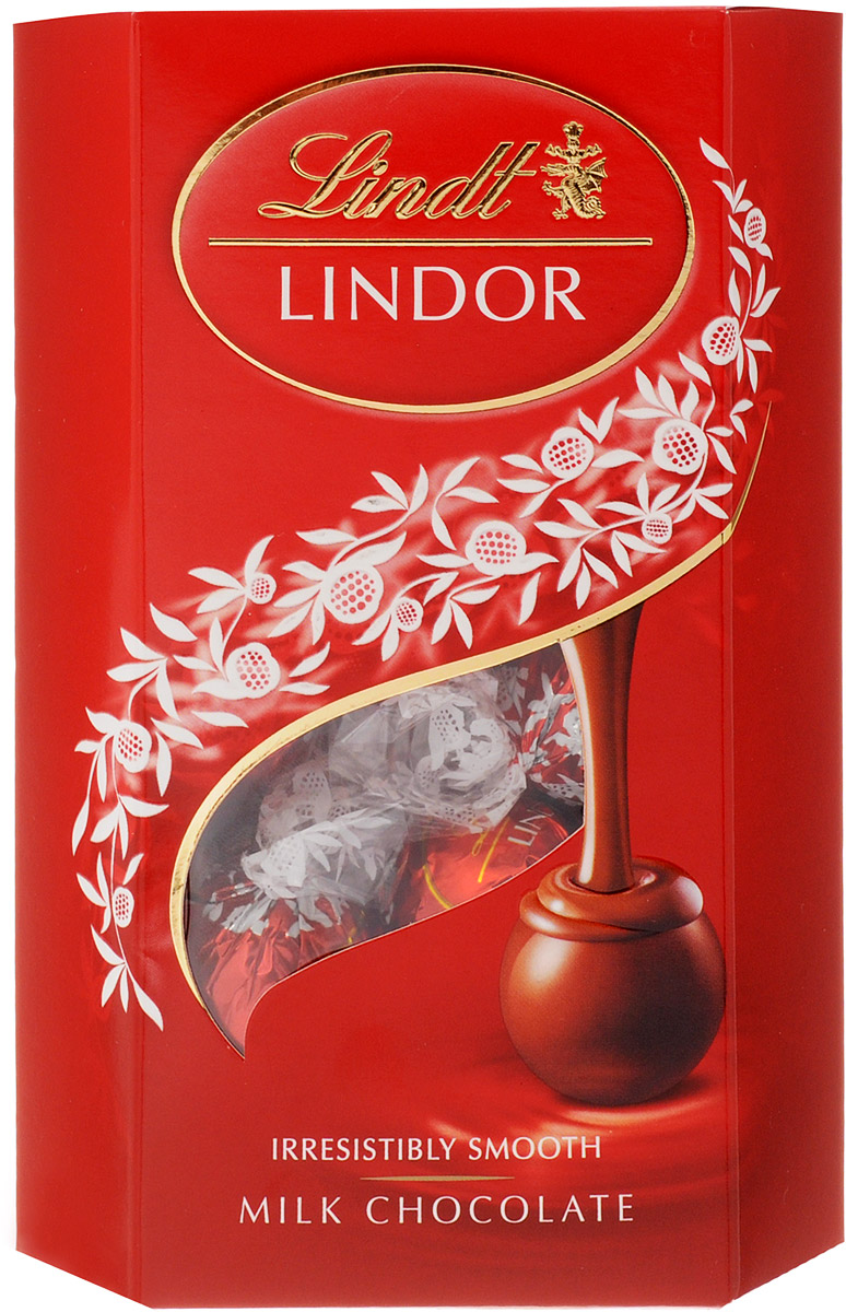 Lindt Lindor конфеты из молочного шоколада, 200 г7610400030557 Lindt Lindor конфеты из молочного шоколада, 200 г7610400030557Конфеты из молочного шоколада Lindt Lindor с нежной, тающей начинкой - произведение Мэтров Шоколатье, которые создают шоколад высочайшего качества с 1845 года. Попробовав изысканный шоколад, почувствуйте, как медленно тает его сердце, пробуждая все ваши чувства. Уважаемые клиенты! Обращаем ваше внимание, что полный перечень состава продукта представлен на дополнительном изображении.