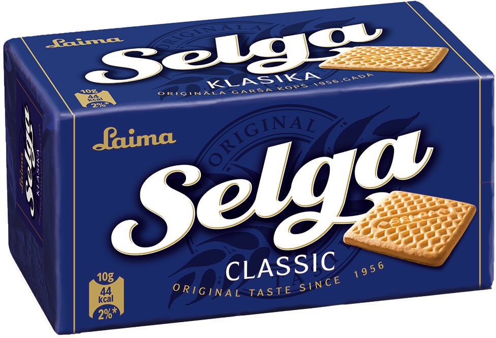 Selga Печенье классическое, 180 гP310201338 Selga Печенье классическое, 180 гP310201338Классическое сахарное печенье.
