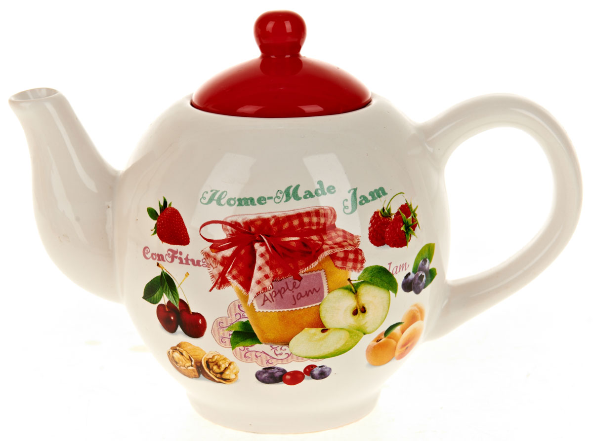 Чайник заварочный ENS Group Джем, 1,05 лL2430675 Чайник заварочный ENS Group Джем, 1,05 лL2430675Заварочный чайник Джем, изготовленный из высококачественной керамики, прекрасно впишется в интерьер вашей кухни и станет достойным дополнением к кухонному инвентарю. Изделие снабжено эргономичной крышкой и удобной ручкой. Такой чайник не только украсит ваш кухонный стол и подчеркнет прекрасный вкус хозяйки, но и станет отличным подарком. Можно мыть в посудомоечной машине.