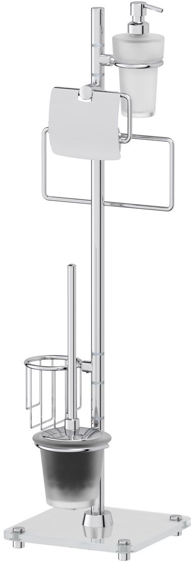 Стойка c 5-ю аксессуарами для туалета с биде FBS Universal, 80 см, цвет: хром. UNI 311UNI 311 Стойка c 5-ю аксессуарами для туалета с биде FBS Universal, 80 см, цвет: хром. UNI 311UNI 311Аксессуары торговой марки FBS производятся на заводе ELLUX Gluck s.r.o., имеющем 20-летний опыт работы. Предприятие расположено в Злинском крае, исторически знаменитом своим промышленным потенциалом. Компоненты из всемирно известного богемского хрусталя выгодно дополняют серии аксессуаров. Широкий ассортимент, разнообразие форм, высочайшее качество исполнения и техническое?совершенство продукции отвечают самым высоким требованиям. Продукция FBS представлена на российском рынке уже более 10 лет и за это время успела завоевать заслуженную популярность у покупателей, отдающих предпочтение дорогой и качественной продукции.