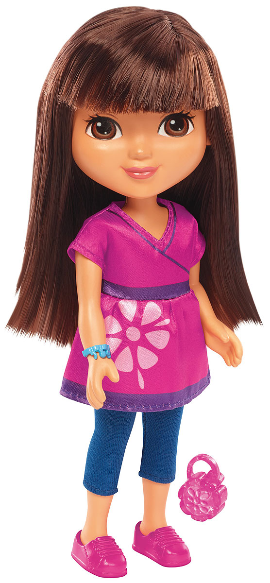 Dora And Friends Кукла ДашаBHT40_BLW44 Dora And Friends Кукла ДашаBHT40_BLW44Любое приключение веселее, когда вы вместе с друзьями! А Даша и ее друзья не могут обойтись без вас! Знакомьтесь с ними, исследуйте их город и присоединяйтесь к приключениям этой веселой компании! Кукла Dora and Friends Кейт одета в наряд, вдохновленный мультсериалом Даша и ее друзья: приключения в городе. У куклы мягкие волосы, гибкие руки и ноги. Присоединяйтесь к новым приключениям Даши и ее друзей!