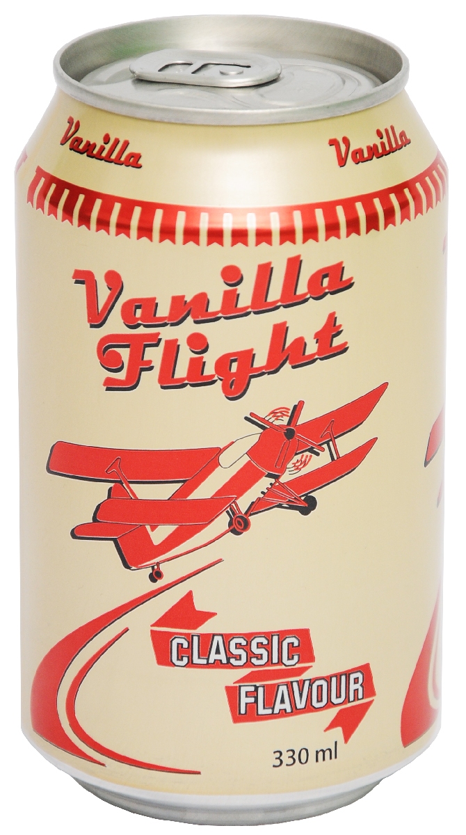 Vanilla Flight Classic Flavour Напиток безалкогольный, 0,33 л00128900000100 Vanilla Flight Classic Flavour Напиток безалкогольный, 0,33 л00128900000100Линейка Vanilla Flight представлена в двух вкусах, которые идеально дополняют друг друга. Vanilla Flight Classic Flavour – это классическая ванильная содовая с ярким ароматом и вкусом.