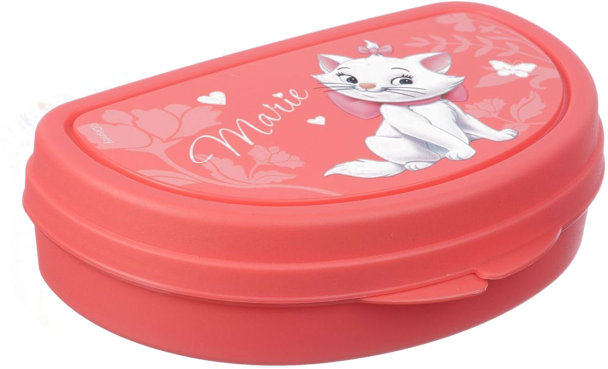 Бутербродница Idea Disney. Мари, 14,5 х 10 х 4 смМ 1201-Д Бутербродница Idea Disney. Мари, 14,5 х 10 х 4 смМ 1201-ДБутербродница Idea Disney. Мари выполнена из высококачественного пищевого пластика, что очень удобно и безопасно для детей, так как пластик не бьется. Крышка оформлена изображением главной героини мультфильма. Крышка плотно закрывается, благодаря чему пища дольше остается свежей и вкусной. Такая бутербродница позволит перекусить любимым домашним бутербродом где угодно: в школе, в походе, поездке, на пикнике. Не занимает много места и легко помещается в любую сумку. Нельзя использовать в СВЧ и мыть в посудомоечной машине.