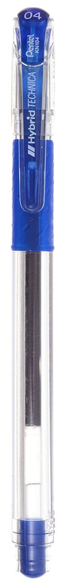 Pentel Гелевая ручка Hybrid Technica цвет чернил синийPKN104-C Pentel Гелевая ручка Hybrid Technica цвет чернил синийPKN104-CГелевая ручка Hybrid Technica с мягкой зоной захвата в лаконичном прозрачном корпусе. Ручка дополнена удобным колпачком. Ручка имеет металлический тонкий пишущий узел. Яркие цвета чернил, гладкое скольжение стержня позволяют использовать такую ручку как для письма, так и для рисования.