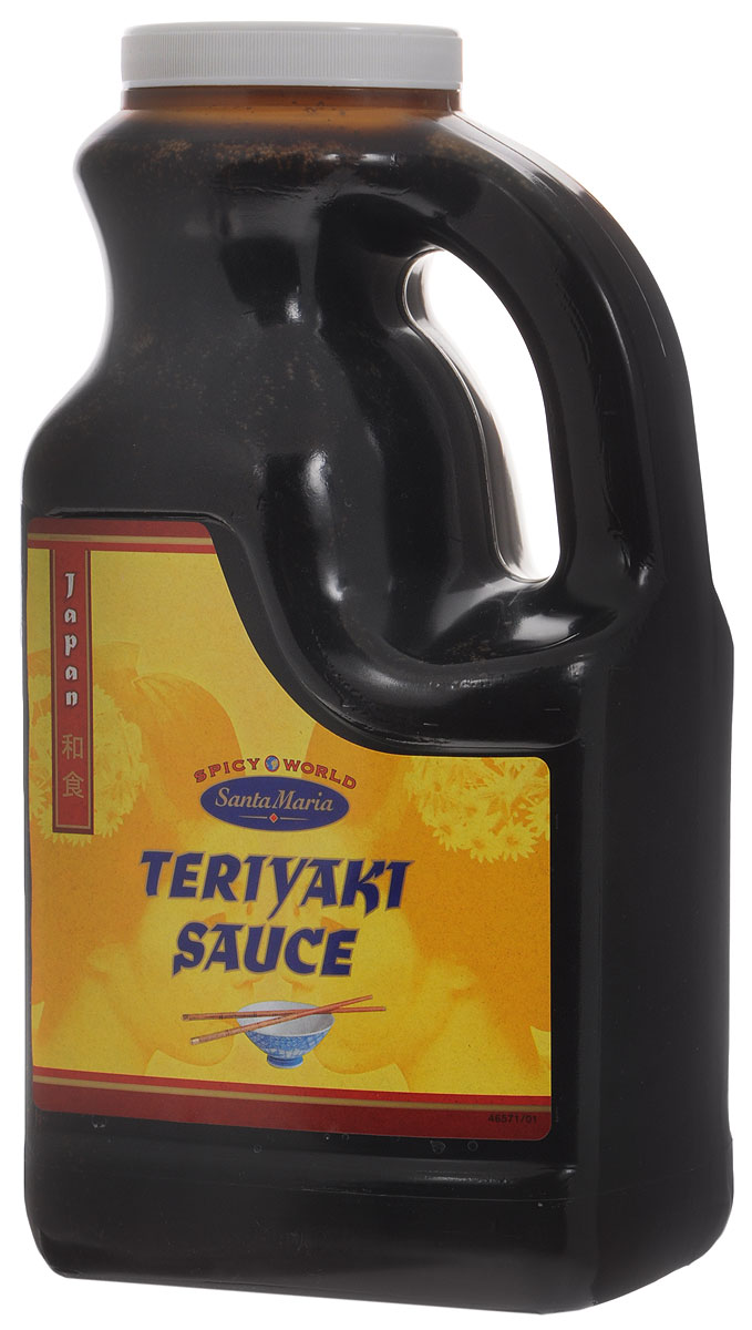 Santa Maria соус Терияки, 2,16 кг4657 Santa Maria соус Терияки, 2,16 кг4657Santa Maria Терияки - это не просто классический знаменитый японский соус, а целая кулинарная философия. В дословном переводе с японского слово тери означает блеск, а яки - жареное. Соус Терияки очень полезен для здоровья, так как богат ценными минеральными веществами - кальцием, магнием и железом, а также витаминами группы В. Это универсальный соус, который великолепно сочетается практически с любыми блюдами, придавая им характерный сладковато-соевый вкус. Добавляется во время приготовления к блюдам из мяса, рыбы и овощей, придавая им густую консистенцию. Соусом заправляют овощные салаты. На основе соуса Терияки готовят многие другие популярные азиатские соусы. Уважаемые клиенты! Обращаем ваше внимание, что полный перечень состава продукта представлен на дополнительном изображении.