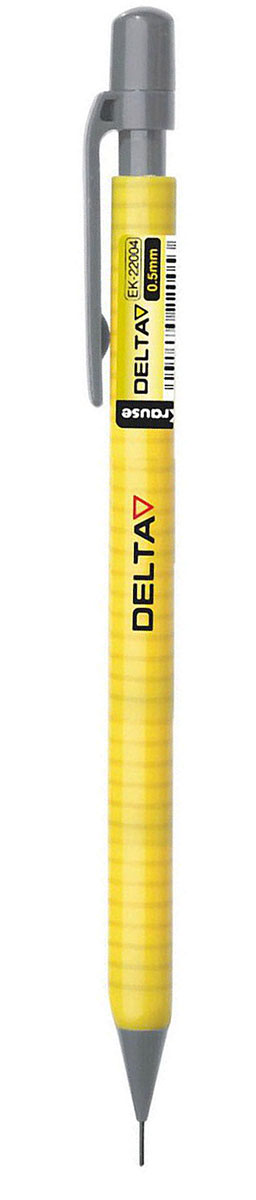 Erich Krause Карандаш механический DeltaEK-22004 Erich Krause Карандаш механический DeltaEK-22004Механический карандаш Erich Krause Delta - незаменимый атрибут современного делового человека. Корпус карандаша треугольной формы выполнен из легкого качественного пластика. Дополнен корпус удобным пластиковым держателем. Карандаш оснащен сменным ластиком, который убирается под пластиковую крышку. Убирающийся внутрь кончик грифеля обеспечивает безопасное ношение карандаша в кармане. Толщина линии: 0,5 мм.