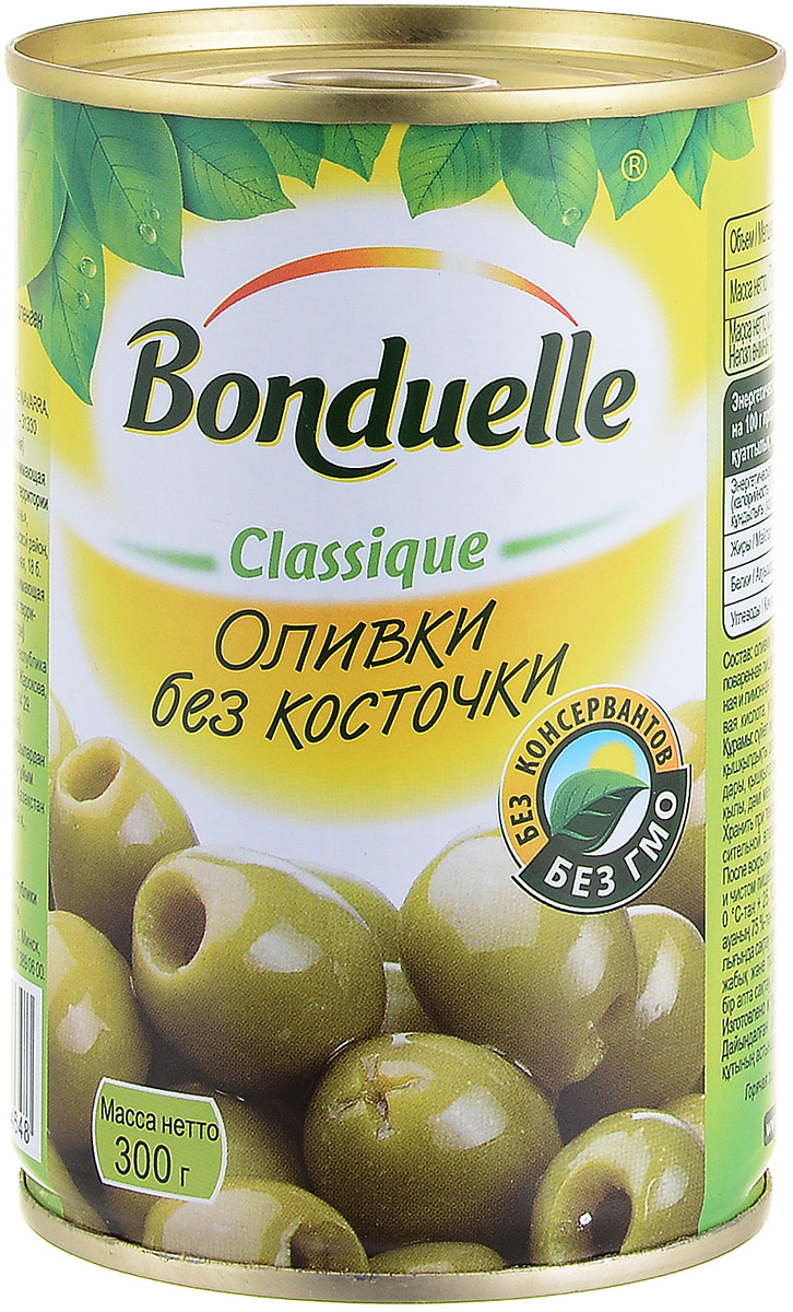 Bonduelle оливки без косточек, 300 г3468 Bonduelle оливки без косточек, 300 г3468Молодые ягоды оливкового дерева тщательно отбираются по цвету и размеру, чтобы украсить ваш стол. Кроме того, это незаменимый источник полиненасыщенных жирных кислот и антиоксидантов.
