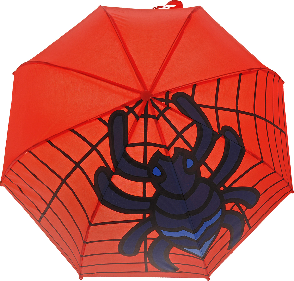 Mary Poppins Зонт-трость детский Паук53530 Mary Poppins Зонт-трость детский Паук53530Детский зонт-трость Mary Poppins Паук защитит вашего ребенка от непогоды. Зонтик не боится дождя и ветра благодаря прочному креплению купола к каркасу. Купол красного цвета оформлен рисунком большого паука, сидящего на своей паутине. У зонтика механическая система складывания, концы спиц закрыты пластиковыми шариками. Фиксатор для спиц выполнен из пластика. Такой зонтик понравится как мальчикам, так и девочкам. Радиус купола - 46 см.