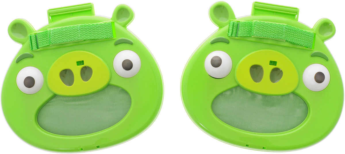 Angry Birds Игровой набор Мячеловка СвиньяТ56600 Angry Birds Игровой набор Мячеловка СвиньяТ56600Игровой набор Angry Birds Мячеловка предназначен для активной игры, веселых приключений и захватывающих бросков. Принцип игры состоит в том, что игроки запускают мячи поочередно – для новичков, или одновременно – для игроков-профи. Тому игроку, который мячи ловит, надо быть внимательным: траектория полета непредсказуема, свинья-мячеловка всегда должна быть наготове. На мячеловке имеется ремешок, чтобы было удобнее играть и чтобы рука не соскальзывала. Игровой набор понравится не только поклонникам популярнейшей компьютерной игры Angry Birds, но и всем детям без исключения, ведь рушить постройки поросят не в виртуальном, а в реальном мире очень весело!