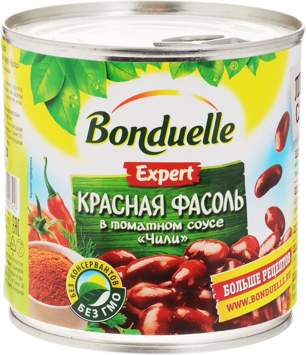 Bonduelle красная фасоль в соусе Чили, 400 г4819 Bonduelle красная фасоль в соусе Чили, 400 г4819Красная фасоль в соусе Чили - превосходный выбор для тех, кто любит поострее: густой томатный соус, которым заправлена фасоль, наполнен ароматами розмарина, паприки и перца чили. Это готовое блюдо богато белком и клетчаткой, поэтому станет хорошим выбором для постного рациона, хотя отлично подойдет и как гарнир к мясу. Уважаемые клиенты! Обращаем ваше внимание, что полный перечень состава продукта представлен на дополнительном изображении.