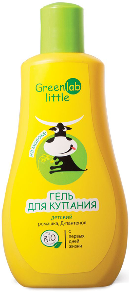 GreenLab Little Гель для купания детский на молоке с ромашкой и Д-пантенолом 230 мл55-70417 GreenLab Little Гель для купания детский на молоке с ромашкой и Д-пантенолом 230 мл55-70417Нежный гель с приятным запахом сливок легко использовать для мытья ребенка под душем и при купании в ванне с первых дней жизни. Безопасные компоненты позволяют деликатно очистить и увлажнить нежную кожу ребенка. Товар сертифицирован.