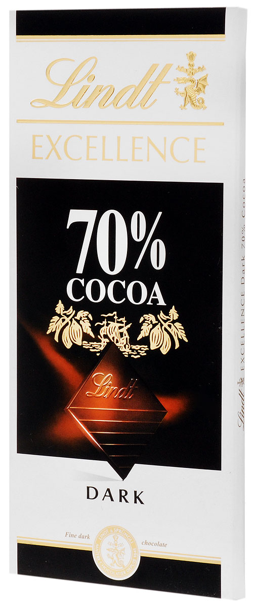 Lindt Excellence горький шоколад, 100 г3046920028004 Lindt Excellence горький шоколад, 100 г3046920028004Excellence - высококачественный швейцарский шоколад, пленяющий богатством и утонченностью вкуса и аромата. Бренд, чье название переводится как Совершенство, предлагает широкую палитру классических и оригинальных вкусов. Даже требовательные гурманы не смогут устоять пред изысканной текстурой, благородным вкусом и элегантным ароматом шоколада Экселленс, который является лучшим воплощением премиального шоколада, созданного Мэтрами Шоколатье компании Lindt. Горький шоколад Excellence - вкусный и полезный шоколад, демонстрирующий классический дуэт горького и сладкого оттенков в изысканном, слегка терпком вкусе. Попробовав этот шоколад, вы сможете насладиться его шелковистой текстурой, богатством вкуса и аромата. Уважаемые клиенты! Обращаем ваше внимание, что полный перечень состава продукта представлен на дополнительном изображении.