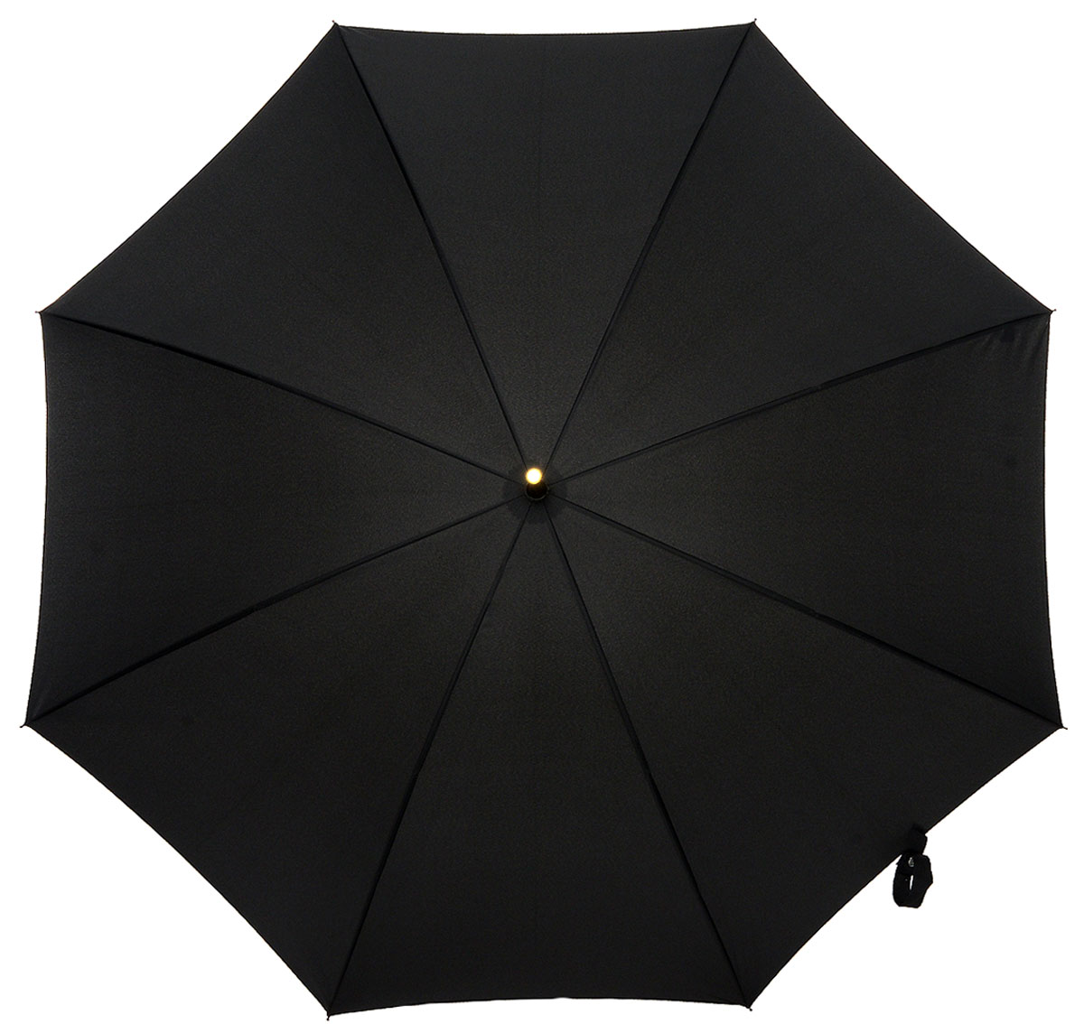 Зонт-трость мужской Fulton, механика, цвет: черный. G807-01G807-01 Black Зонт-трость мужской Fulton, механика, цвет: черный. G807-01G807-01 BlackЗонт-трость Fulton надежно защитит от непогоды. Купол выполнен из высококачественного полиэстера, который не пропускает воду. Каркас зонта, выполненный из прочного металла, состоит из восьми спиц. Зонт имеет механический тип сложения: открывается и закрывается вручную до характерного щелчка. Удобная ручка изогнутой формы выполнена из дерева.