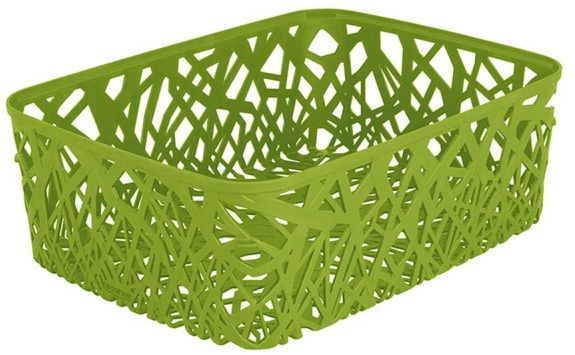 Корзина универсальная Curver Neo Colors, цвет: зеленый, 37,7 x 29 x 12,7 см04161-598-03 Корзина универсальная Curver Neo Colors, цвет: зеленый, 37,7 x 29 x 12,7 см04161-598-03Универсальная корзина Curver Neo Colors изготовлена из высококачественного пластика. Стенки и дно изделия оформлены изящной перфорацией. Корзина предназначена для хранения различных предметов в ванной, на кухне, на даче или в гараже. Позволяет хранить мелкие вещи, исключая возможность их потери.
