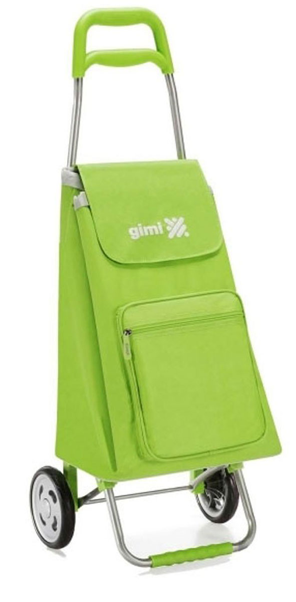 Сумка-тележка Gimi Argo, цвет: зеленый. 15515500700001551550070000 Сумка-тележка Gimi Argo, цвет: зеленый. 15515500700001551550070000Хозяйственная сумка-тележка из полиэстера со стальным каркасом. Сумка водоустойчивая, закрывается на кулиску, оснащена карманом на молнии.