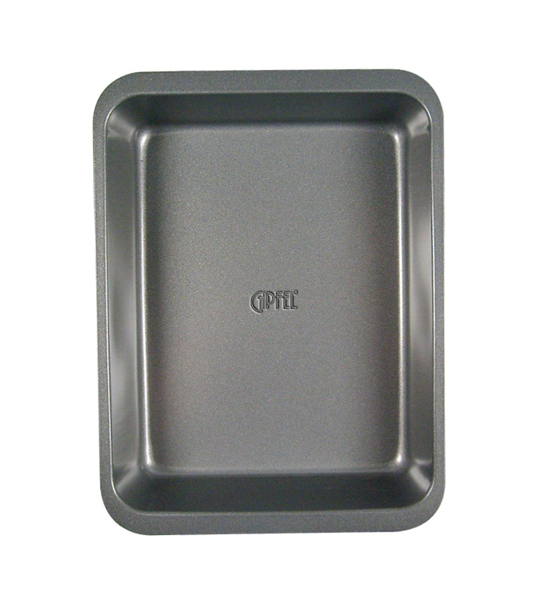 Форма для выпечки Gipfel Comfort, с антипригарным покрытием, прямоугольная, 24 x 18 x 4,4 см1862 Форма для выпечки Gipfel Comfort, с антипригарным покрытием, прямоугольная, 24 x 18 x 4,4 см1862Прямоугольная форма для выпечки Gipfel Comfort изготовлена из высококачественной нержавеющей стали с антипригарным покрытием. Форма равномерно и быстро прогревается, что способствует лучшему пропеканию пищи. Ее легко чистить. Готовая выпечка без труда извлекается. Форма подходит для использования в духовке. Перед каждым использованием ее необходимо смазать небольшим количеством масла. Простая в уходе и долговечная в использовании форма для выпечки Gipfel Comfort станет верным помощником в создании ваших кулинарных шедевров. Размер формы (с учетом ручек): 24 x 18 x 4,4 см.