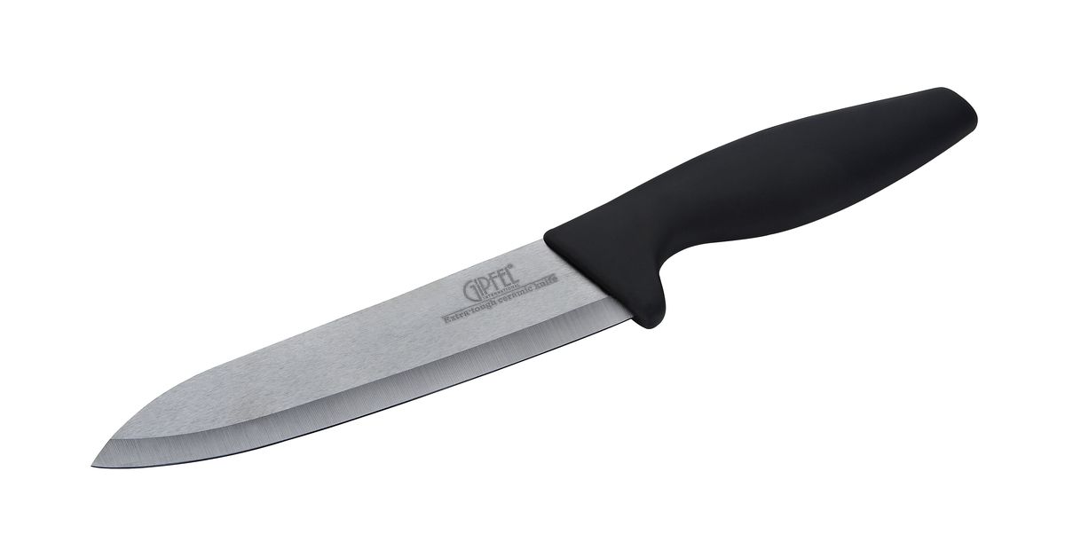 Нож керамический "Gipfel", длина лезвия 15 см. 6715