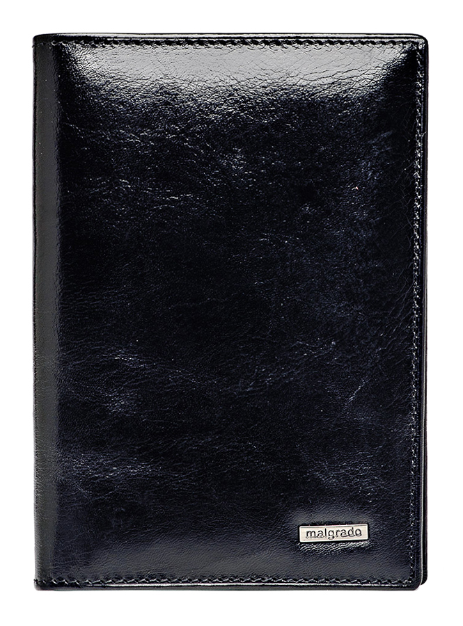 Обложка для паспорта Malgrado, цвет: черный. 54019-1-64D Black54019-1-64D Black Обложка для паспорта Malgrado, цвет: черный. 54019-1-64D Black54019-1-64D BlackОбложка для паспорта Malgrado выполнена из высококачественной натуральной кожи черного цвета с логотипом фирмы. Внутри пять кармашков для визиток и шесть пластиковых файлов для авто-документов. Эта элегантная обложка непременно подойдет к вашему образу и порадует простотой, стилем и функциональностью. Обложка для паспорта упакована в коробку из плотного картона с логотипом фирмы.
