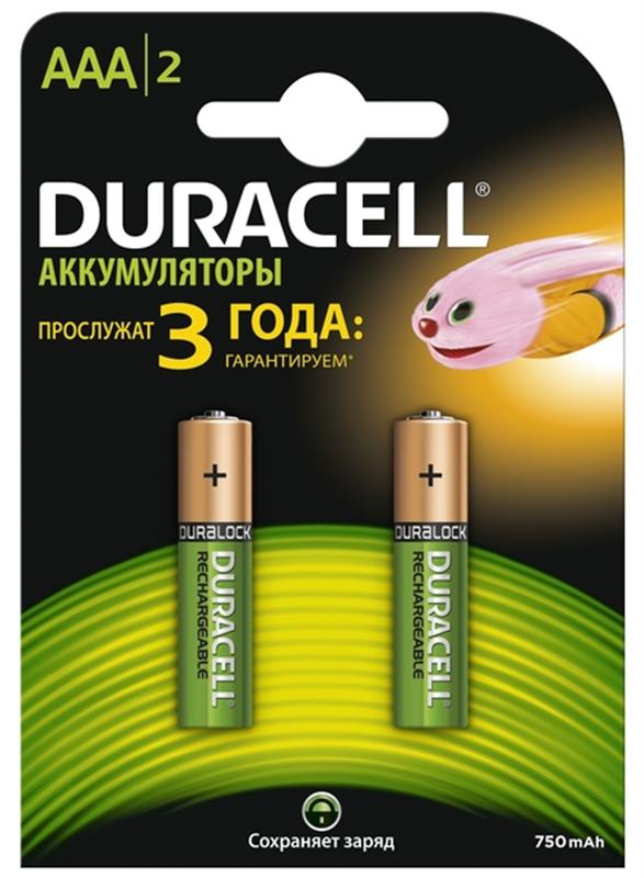 Набор аккумуляторов Duracell, AAA NiMH 750 mAh, 2 штDRC-81472315 Набор аккумуляторов Duracell, AAA NiMH 750 mAh, 2 штDRC-81472315Никель-металлгидридные аккумуляторы Duracell - идеальное решение для цифровых приборов с высоким потреблением энергии. Их основное преимущество перед другими типами аккумуляторов заключается в более продолжительном времени работы в течение одного цикла зарядки. Используя такой аккумулятор, можно не беспокоиться, что фотоаппарат разрядится или МРЗ-плеер выключится в самый неподходящий момент. Из-за эффекта памяти никель-металлогидридные элементы могут терять значительную часть своей ёмкости. Он проявляется меньше, чем в никель-кадмиевых, но все равно присутствует. Эффект памяти проявляется при многократных циклах неполного разряда и последующего заряда. В результате такой эксплуатации аккумулятор запоминает всё меньшую нижнюю границу разряда, из-за чего уменьшается ёмкость. Часть активной массы аккумуляторной батареи выпадает из процесса. Для устранения этого эффекта рекомендуется регулярно проводить восстановление или тренировку аккумуляторов. ...