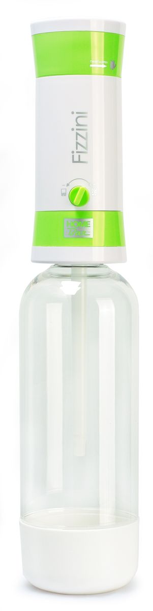 Сифон Home Bar Fizzini NG, с баллонами, цвет: зеленыйfiZZini NG green Сифон Home Bar Fizzini NG, с баллонами, цвет: зеленыйfiZZini NG greenЕсли вы хотите сделать подарок своим детям, друзьям и знакомым или иметь переносной аппарат, который можно использовать для дачи, путешествий и поездок, то сифон для газирования воды HOME BAR FIZZINI NG отлично подходит для этих целей. Предназначен для газирования чистой охлажденной воды. Рекомендуемая температура воды 50°С. Для приготовления напитка сироп рекомендуется наливать в отдельную емкость. Не требует электроэнергии. Ручка регулирования насыщенности газа. Двойная защита (предохранительный клапан и кнопка сброса давления). Применяются универсальные 8-ми граммовые баллоны. Состав бутылки не содержит бисфенол A. Совместимость с 1 л и 1,5 л бутылкой. Комплект: бутылка 1 л, баллоны 8 г / 10 шт. *Внимание! Для работы сифона используются стандартные 8-ми граммовые баллоны с пищевой углекислотой: HOME BAR, Kayser, ISI, Mossa и др. Баллоны одноразовые.