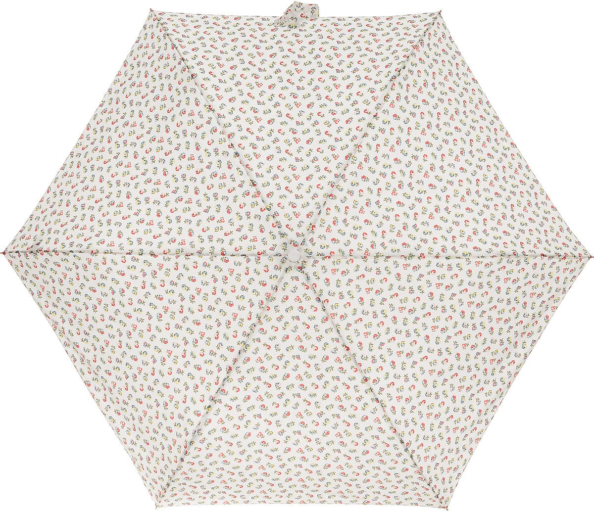 Зонт женский Cath Kidston Minilite, механический, 3 сложения, цвет: молочный, мультиколор. L768-2851L768-2851 ElginDitsyCream Зонт женский Cath Kidston Minilite, механический, 3 сложения, цвет: молочный, мультиколор. L768-2851L768-2851 ElginDitsyCreamСтильный механический зонт Cath Kidston Minilite в 3 сложения даже в ненастную погоду позволит вам оставаться элегантной. Облегченный каркас зонта выполнен из 8 спиц из фибергласса и алюминия, стержень также изготовлен из алюминия, удобная рукоятка - из пластика. Купол зонта выполнен из прочного полиэстера. В закрытом виде застегивается хлястиком на липучке. Яркий оригинальный цветочный принт поднимет настроение в дождливый день. Зонт механического сложения: купол открывается и закрывается вручную до характерного щелчка. На рукоятке для удобства есть небольшой шнурок, позволяющий надеть зонт на руку тогда, когда это будет необходимо. К зонту прилагается чехол с небольшой нашивкой с названием бренда. Такой зонт компактно располагается в кармане, сумочке, дверке автомобиля.