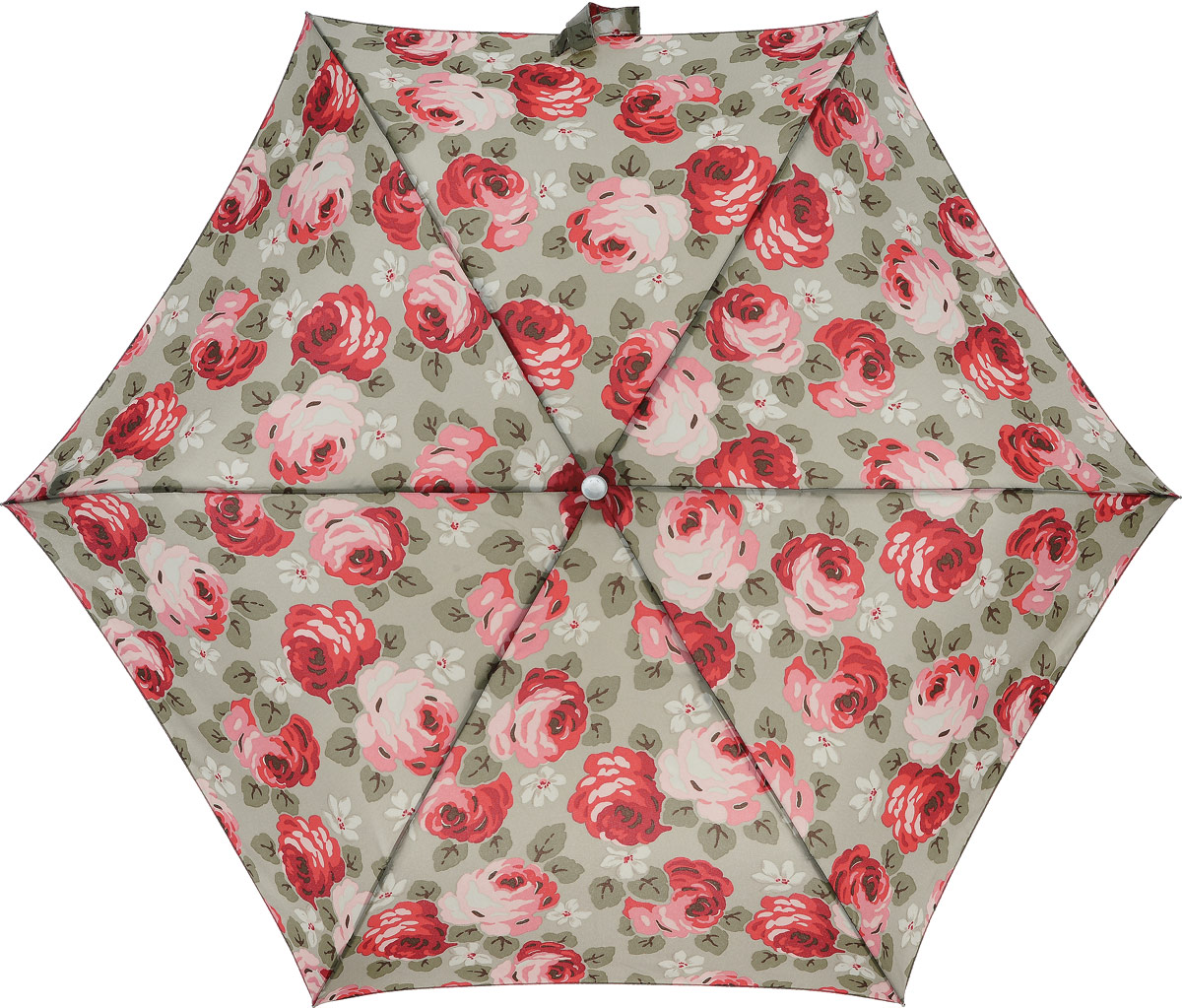 Зонт женский Cath Kidston Minilite, механический, 3 сложения, цвет: бежевый, мультиколор. L768-2743L768-2743 AubreyRoseStone Зонт женский Cath Kidston Minilite, механический, 3 сложения, цвет: бежевый, мультиколор. L768-2743L768-2743 AubreyRoseStoneСтильный механический зонт Cath Kidston Minilite в 3 сложения даже в ненастную погоду позволит вам оставаться элегантной. Облегченный каркас зонта выполнен из 8 спиц из фибергласса и алюминия, стержень также изготовлен из алюминия, удобная рукоятка - из пластика. Купол зонта выполнен из прочного полиэстера. В закрытом виде застегивается хлястиком на липучке. Яркий оригинальный цветочный принт поднимет настроение в дождливый день. Зонт механического сложения: купол открывается и закрывается вручную до характерного щелчка. На рукоятке для удобства есть небольшой шнурок, позволяющий надеть зонт на руку тогда, когда это будет необходимо. К зонту прилагается чехол с небольшой нашивкой с названием бренда. Такой зонт компактно располагается в кармане, сумочке, дверке автомобиля.