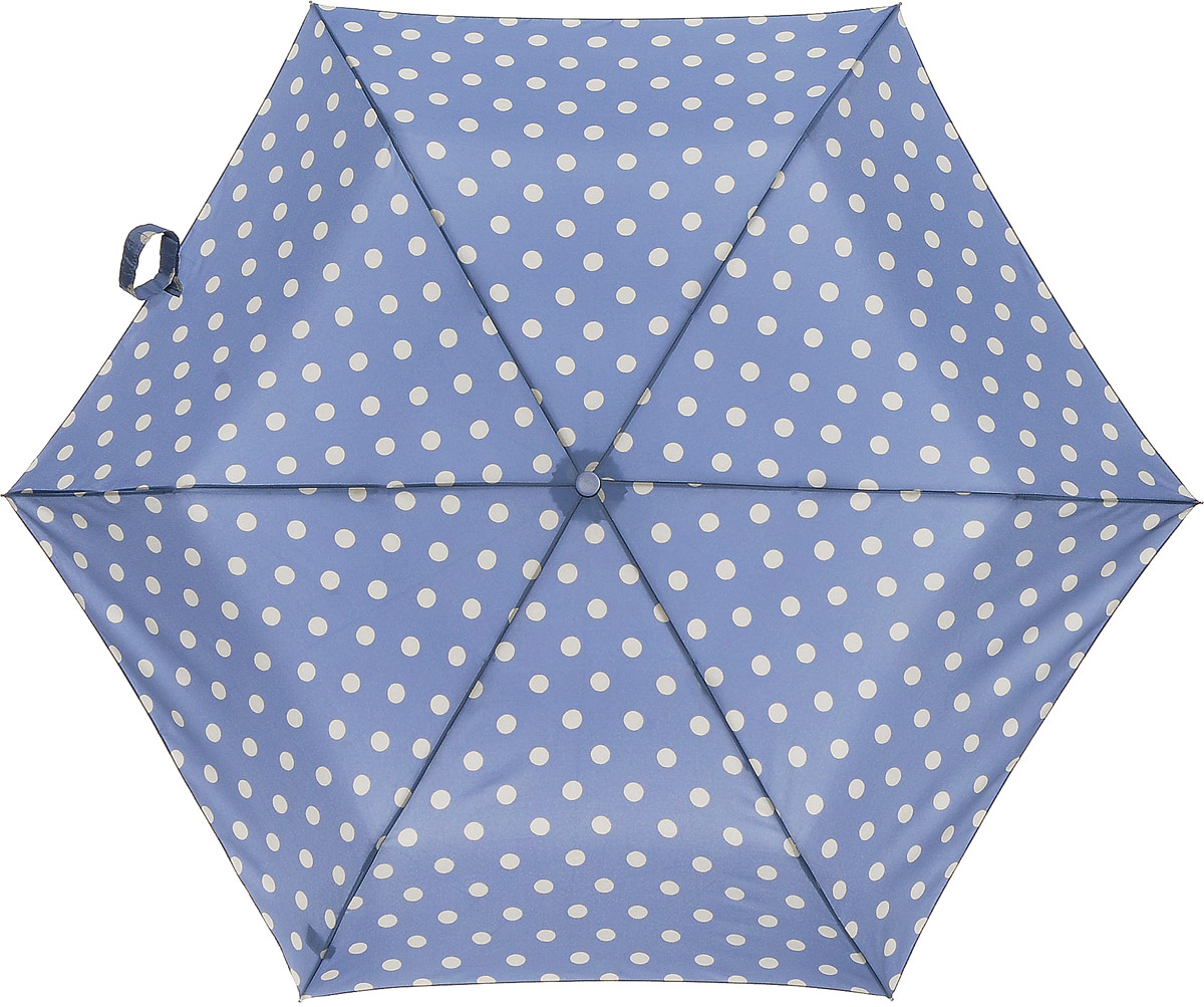 Зонт женский Cath Kidston Minilite, механический, 3 сложения, цвет: голубой, бежевый. L768-3138L768-3138 ButtonSpotDenim Зонт женский Cath Kidston Minilite, механический, 3 сложения, цвет: голубой, бежевый. L768-3138L768-3138 ButtonSpotDenimСтильный механический зонт Cath Kidston Minilite в 3 сложения даже в ненастную погоду позволит вам оставаться элегантной. Облегченный каркас зонта выполнен из 8 спиц из фибергласса и алюминия, стержень также изготовлен из алюминия, удобная рукоятка - из пластика. Купол зонта выполнен из прочного полиэстера. В закрытом виде застегивается хлястиком на липучке. Яркий оригинальный принт в горох поднимет настроение в дождливый день. Зонт механического сложения: купол открывается и закрывается вручную до характерного щелчка. На рукоятке для удобства есть небольшой шнурок, позволяющий надеть зонт на руку тогда, когда это будет необходимо. К зонту прилагается чехол с небольшой нашивкой с названием бренда. Такой зонт компактно располагается в кармане, сумочке, дверке автомобиля.