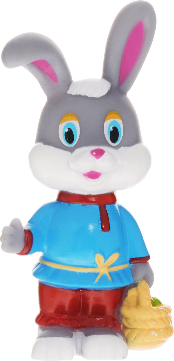 Играем вместе Игрушка для ванной Заяц39R-40R-41R-42R-43R/заяц Играем вместе Игрушка для ванной Заяц39R-40R-41R-42R-43R/заяцИгрушка для ванной Играем вместе Заяц понравится вашему малышу и развлечет его во время купания. Она выполнена из безопасного материала в виде зайца. Размер игрушки идеален для маленьких ручек малыша. Если сжать ее во время купания в ванной, игрушка начинает брызгаться водой и издавать забавный писк. Игрушка способствует развитию воображения, цветового восприятия, тактильных ощущений и мелкой моторики рук.