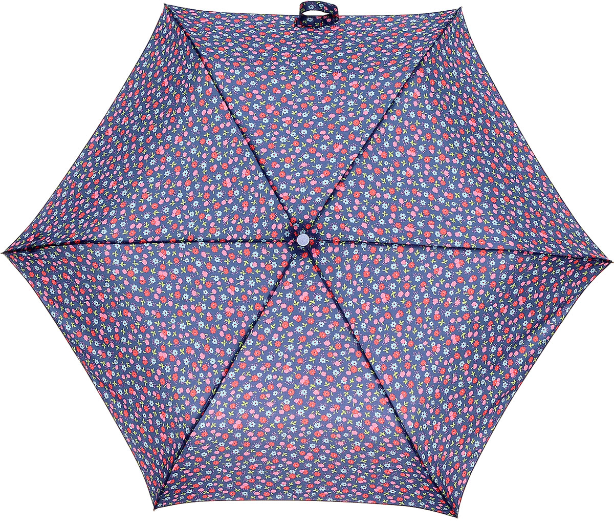 Зонт женский Cath Kidston Minilite, механический, 3 сложения, цвет: фиолетовый, мультиколор. L768-2945L768-2945 RiverDaisy Зонт женский Cath Kidston Minilite, механический, 3 сложения, цвет: фиолетовый, мультиколор. L768-2945L768-2945 RiverDaisyСтильный механический зонт Cath Kidston Minilite в 3 сложения даже в ненастную погоду позволит вам оставаться элегантной. Облегченный каркас зонта выполнен из 8 спиц из фибергласса и алюминия, стержень также изготовлен из алюминия, удобная рукоятка - из пластика. Купол зонта выполнен из прочного полиэстера. В закрытом виде застегивается хлястиком на липучке. Яркий оригинальный цветочный принт поднимет настроение в дождливый день. Зонт механического сложения: купол открывается и закрывается вручную до характерного щелчка. На рукоятке для удобства есть небольшой шнурок, позволяющий надеть зонт на руку тогда, когда это будет необходимо. К зонту прилагается чехол с небольшой нашивкой с названием бренда. Такой зонт компактно располагается в кармане, сумочке, дверке автомобиля.