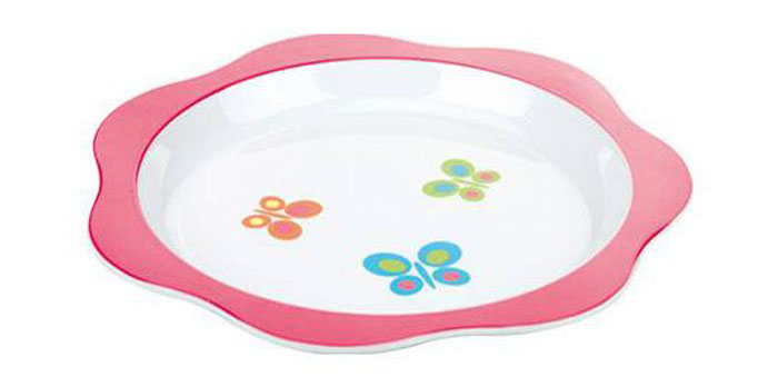 Тарелка Tescoma Bambini. Бабочки. 668012668012 Тарелка Tescoma Bambini. Бабочки. 668012668012Тарелка для детей. Из-за формы и дизайна кормление ребенка станет легким и веселым! Не рекомендуется использовать в микроволновой печи, нагрев пищи может быть не равномерным, возможно обжечь ребенка. Продукт подходит для детей с 6 месяцев. Материал: пластик