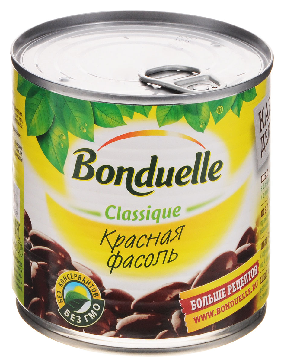 Bonduelle красная фасоль, 400 г4750 Bonduelle красная фасоль, 400 г4750Красная фасоль приготовлена по классической технологии в оригинальной пряной заливке с добавлением паприки, белого перца и чеснока. Такой ингредиент обогатит вкус и добавит легкую пикантность горячим блюдам, станет прекрасным дополнением к супам и гарнирам. Уважаемые клиенты! Обращаем ваше внимание, что полный перечень состава продукта представлен на дополнительном изображении.