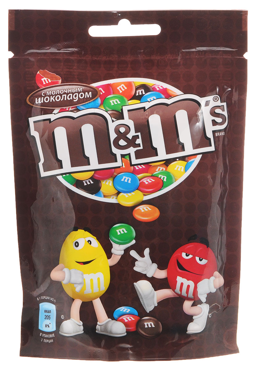 M&Ms драже с молочным шоколадом, 130 г79003022 M&Ms драже с молочным шоколадом, 130 г79003022Драже M&Ms с молочным шоколадом, покрытое хрустящей разноцветной глазурью - это больше веселых моментов для вас и ваших друзей! Разноцветные драже можно съесть самому или разделить с друзьями. В любом случае, вкус отличного молочного шоколада подарит вам удовольствие и радость. Уважаемые клиенты! Обращаем ваше внимание, что полный перечень состава продукта представлен на дополнительном изображении.