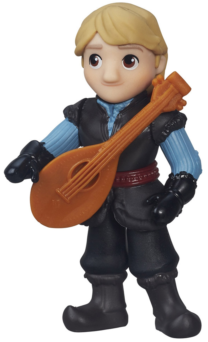 Disney Frozen Мини-кукла КристоффC1096EU4_C1124 Disney Frozen Мини-кукла КристоффC1096EU4_C1124Мини-кукла Disney Frozen Кристофф познакомит вас с Кристоффом - другом Анны из мультфильма Frozen. Игрушка выполнена в соответствии с образом, придуманным мультипликаторами компании Disney. Светловолосый и кареглазый юноша одет в синюю рубашку, темные штаны, жилетку, подпоясанную бордовым кушаком, и теплые сапоги, которые согреют его во время добывания льда или же на прогулках с принцессой Анной. Вся одежда героя выполнена из пластика. Кристофф - очень талантливый молодой человек. Он мастерски умеет играть на лютне - старинном музыкальном инструменте, который входит в набор. Кукла одного размера с другими персонажами серии Little Kingdom, поэтому вы смело сможете проигрывать различные игровые сюжеты из мультфильма или же придумывать свои собственные истории про забавных персонажей.