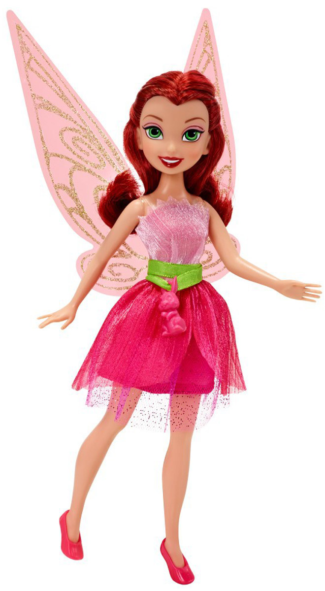 Disney Fairies Кукла Rosetta762730_розовый Disney Fairies Кукла Rosetta762730_розовыйКукла Disney Fairies Rosetta с удовольствием поселится в комнате своей горячей поклонницы и будет радовать ее своим присутствием. Всем известно, что Disney Fairies - это дружные, миролюбивые существа, каждая из которых имеет свой особенный дар и характер. Фея Rosetta - воплощение красоты и женственности. Своему внешнему виду она уделяет очень много внимания и обожает розовый цвет. Волосы куклы уложены в свободные волны. Розетта любит давать своим подругам советы по красоте, она очень щедрая и всегда старается видеть в феях только хорошие черты. Порадуйте свою малышку таким замечательным подарком!