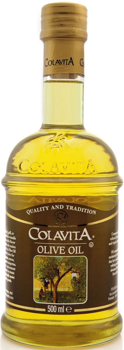 Colavita масло оливковое рафинированное, 500 млCLOLTM500 Colavita масло оливковое рафинированное, 500 млCLOLTM500Рафинированное оливковое масло Colavita - это масло, полученное из лучших сортов итальянских оливок с добавлением нерафинированного масла первого холодного отжима.
