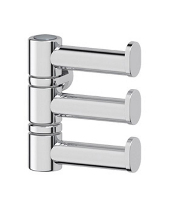 Крючок для ванной для штанги FBS Universal, поворотный, тройной, цвет: хром. UNI 039UNI 039 Крючок для ванной для штанги FBS Universal, поворотный, тройной, цвет: хром. UNI 039UNI 039Аксессуары торговой марки FBS производятся на заводе ELLUX Gluck s.r.o., имеющем 20-летний опыт работы. Предприятие расположено в Злинском крае, исторически знаменитом своим промышленным потенциалом. Компоненты из всемирно известного богемского хрусталя выгодно дополняют серии аксессуаров. Широкий ассортимент, разнообразие форм, высочайшее качество исполнения и техническое?совершенство продукции отвечают самым высоким требованиям. Продукция FBS представлена на российском рынке уже более 10 лет и за это время успела завоевать заслуженную популярность у покупателей, отдающих предпочтение дорогой и качественной продукции.