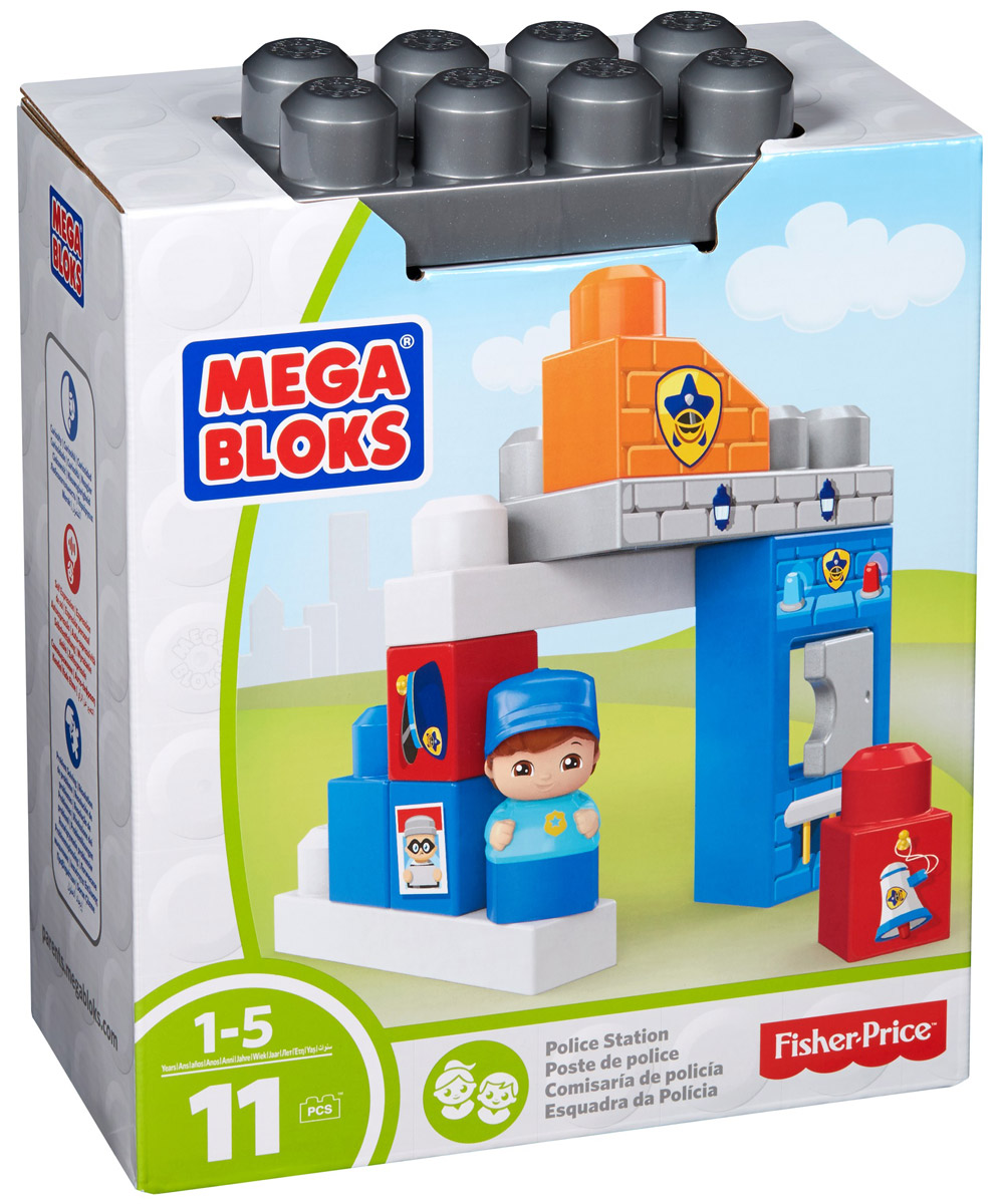 Mega Bloks Storytelling Конструктор Полицейский участокDYC54_DYC56 Mega Bloks Storytelling Конструктор Полицейский участокDYC54_DYC56Заступите на дежурство в полицейском участке и отправляйтесь патрулировать район! Ваш маленький герой может придумывать большие полицейские приключения, когда строит этот шумный полицейский участок и отправляется патрулировать улицы с дружелюбным полицейским и его милым щенком! Но, ой-ой! Когда собаку нечаянно запирают в участке, вы можете помочь и выпустить ее, открыв окошко! Созданный для маленьких ручек и большого воображения, этот полицейский участок строится самыми разными способами, помогая развивать творческое мышление в процессе игры! Набор состоит из 11 элементов, идеальных для маленьких ручек малыша. Соединяйте с другими игрушками Mega Bloks и выстраивайте все, что захотите!