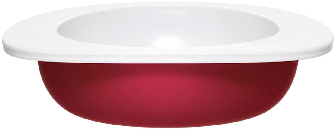 Миска для малыша Fabrikators, цвет: красныйTDBOWL-R Миска для малыша Fabrikators, цвет: красныйTDBOWL-RКормление без суеты и мелких неприятностей. Миска для малыша не скользит и надежно держится на поверхности стола благодаря дополнительному весу в нижней части. За счёт удобной формы чаши, из неё удобно есть кашу, суп или йогурт. Посуда не содержит бисфенол-А