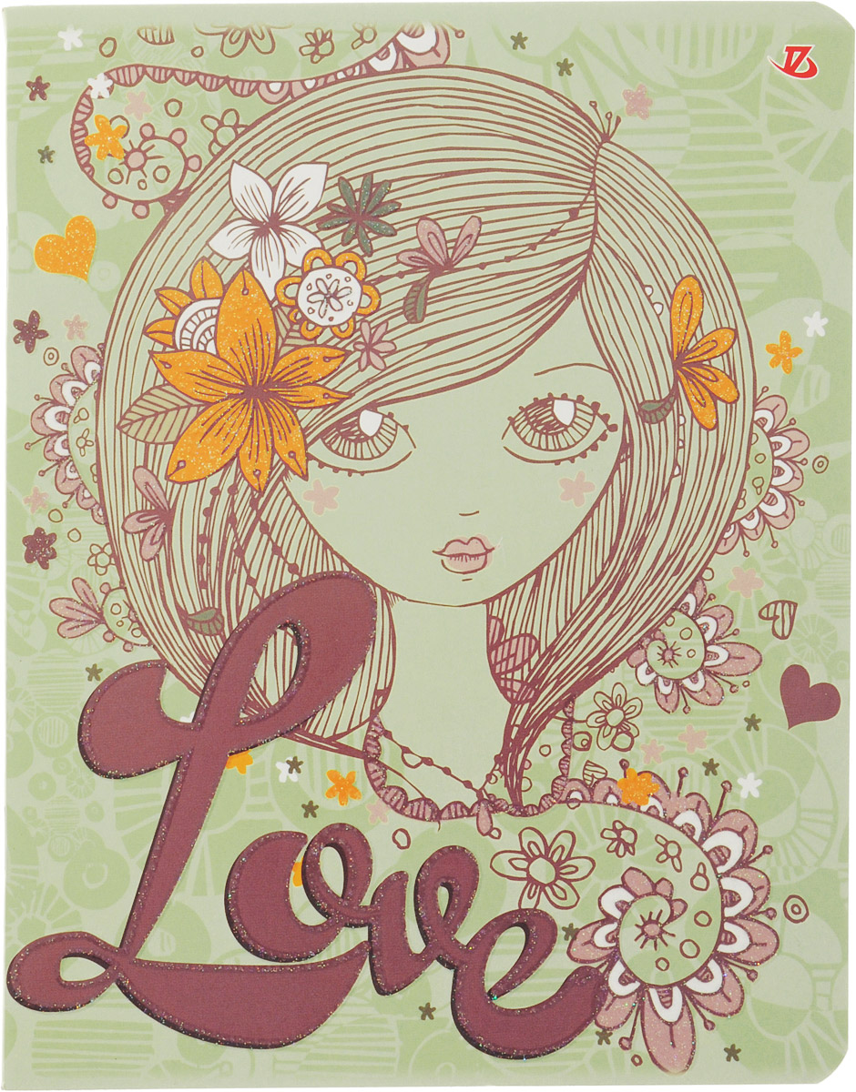 Seventeen Тетрадь Love в клетку 60 листов6651/5 Seventeen Тетрадь Love в клетку 60 листов6651/5Тетрадь Seventeen Love подойдет для любых работ и студенту, и школьнику. Фактурная обложка тетради выполнена из картона с закругленными углами. Внутренний блок тетради, соединенный двумя металлическими скрепками, состоит из 60 листов белой бумаги со стандартной линовкой в голубую клетку с полями.