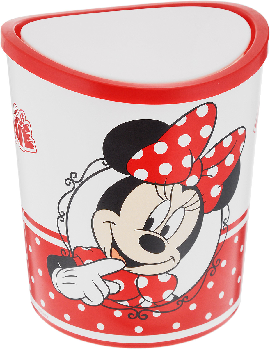 Контейнер для мусора Idea Disney. Минни Маус, настольный, 1,6 лМ 2491-Д Контейнер для мусора Idea Disney. Минни Маус, настольный, 1,6 лМ 2491-ДКонтейнер для мусора Idea Disney. Минни Маус изготовлен из прочного пластика. Такой аксессуар очень удобен в использовании. Контейнер снабжен удобной поворачивающейся крышкой, которая при необходимости легко снимается. Стильный дизайн сделает его прекрасным украшением интерьера детской комнаты.