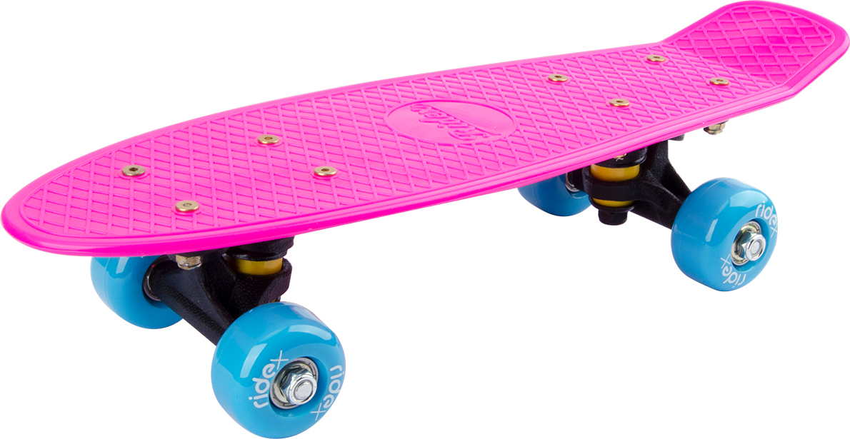 Круизер Ridex Princess, 17x5, ABEC-7УТ-00009649 Круизер Ridex Princess, 17x5, ABEC-7УТ-00009649Идеальное средство для развития начальных навыков катания для самых маленьких – это круизер бренда RIDEX. Оригинальное цветовое решение не оставит равнодушной ни одну настоящую принцессу! Несомненная польза этой модели в том, что процесс передвижения на ней создает определенный уровень нагрузки на все мышцы ребенка, формируя первый опыт балансирования. Катание на круизере развивает координацию малыша, учит его контролировать равновесие, укрепляет общий тонус организма.