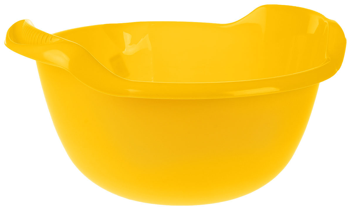 Таз Idea, с ручками, цвет: желтый, 24 лМ 2508 Таз Idea, с ручками, цвет: желтый, 24 лМ 2508Таз Idea выполнен из прочного пластика. Он предназначен для стирки и хранения разных вещей. Также в нем можно мыть фрукты. Для удобства таз снабжен двумя ручками. Такой таз пригодится в любом хозяйстве. Размер таза: 47 х 51 х 23 см.