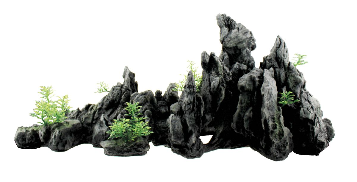 Декорация для аквариума ArtUniq "Крутые серые скалы", 74,5 x 21 x 33 см Декорация для аквариума ArtUniq "Крутые серые скалы", 74,5 x 21 x 33 см