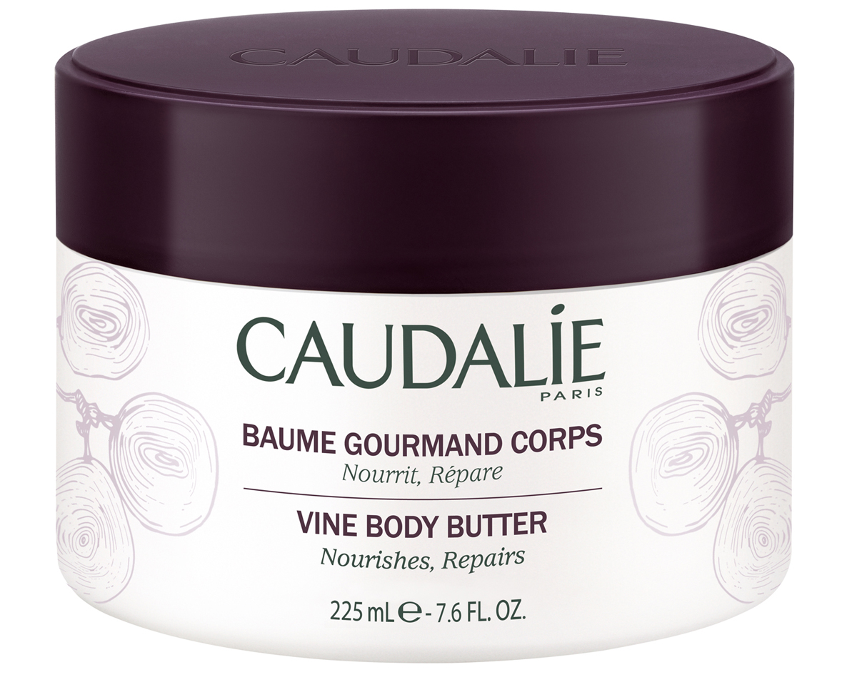 Caudalie Изысканный бальзам для тела Body Vinotherapie, 225 мл172 Caudalie Изысканный бальзам для тела Body Vinotherapie, 225 мл172Бальзам с нежной текстурой и изысканным ароматом, насыщенный маслами винограда и карите, моментально снимает ощущения стягивания сухой кожи. Благодаря интенсивному питанию, кожа вновь обретает эластичность и комфорт. Идеально восстанавливает кожу после солнечных ванн. 95% ингредиентов натурального происхождения. Баночка из эко-пластика.