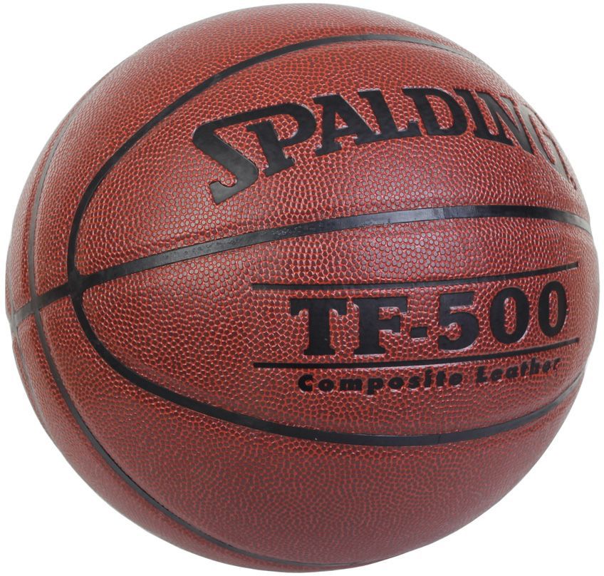 Мяч баскетбольный Spalding TF-500 Composite. 64452/64512 Sz726527 Мяч баскетбольный Spalding TF-500 Composite. 64452/64512 Sz726527Материал верха: композитная кожа Камера: бутил Размер: 7 Количество панелей: 8 Окружность: 72-74 см Армирование нейлоновой нитью: + Рекомендации: для игры на улице и в помещении для тренирующихся спортсменов и проведения соревнований среднего уровня Вес: 567-650 г