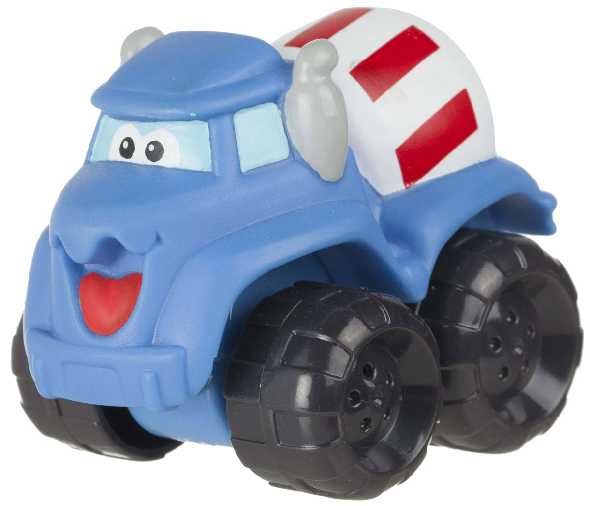 Chuck & Friends Машинка The Cement Mixer Hardy96085_96118 Chuck & Friends Машинка The Cement Mixer Hardy96085_96118Яркая машинка The Cement Mixer Hardy привлечет внимание вашего малыша и доставит ему много удовольствия от часов, посвященных игре с ней. Игрушка выполнена в виде забавной улыбающейся машинки-бетономешалки, героя мультфильма «Чак и его друзья». Машинка оборудована баком для цемента, колеса свободно крутятся. Игрушка изготовлена из современных материалов, абсолютно безопасных для ребенка. Ваш ребенок будет часами играть с машинкой, придумывая различные истории. Порадуйте его таким замечательным подарком.