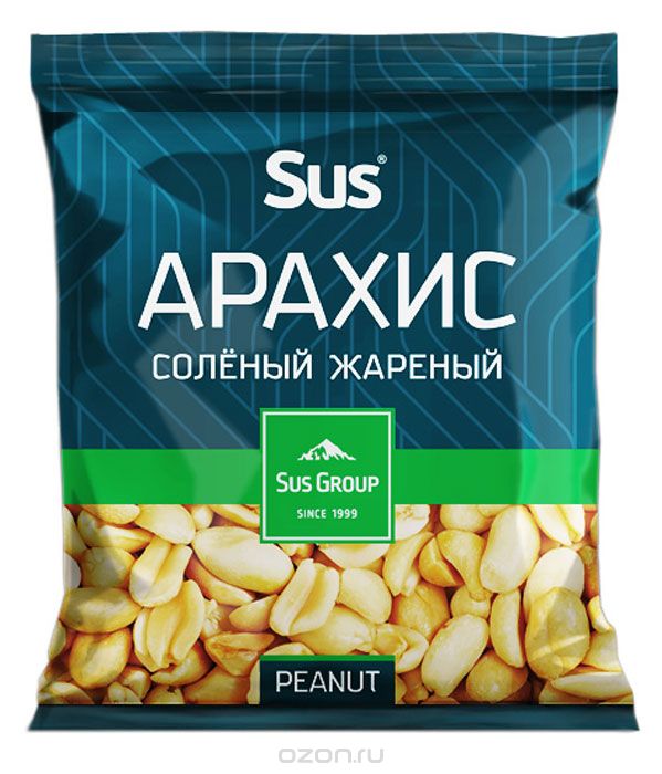 Сус арахис жареный соленый, 200 г006-0004 Сус арахис жареный соленый, 200 г006-0004Арахис — источник высококачественного растительного арахисового масла. Оно содержит большое количество ненасыщенных жирных кислот, что ценно для правильного здорового питания. Растение обладает различными полезными качествами: Оно питательно, на 50% состоит из жиров Содержит необходимые для организма аминокислоты и большое количество витаминов В нем отмечается наличие магния, фосфора, калия и железа Несмотря на высокую калорийность, он не имеет в составе холестерина Жареный соленый арахис Сус содержит полезные микроэлементы и витамины, готов к употреблению. Фасовка в среде инертного газа предотвращает окисление жареного арахиса и способствует сохранению его вкусовых качеств на протяжении всего срока хранения. Уважаемые клиенты! Обращаем ваше внимание на то, что упаковка может иметь несколько видов дизайна. Поставка осуществляется в зависимости от наличия на складе.