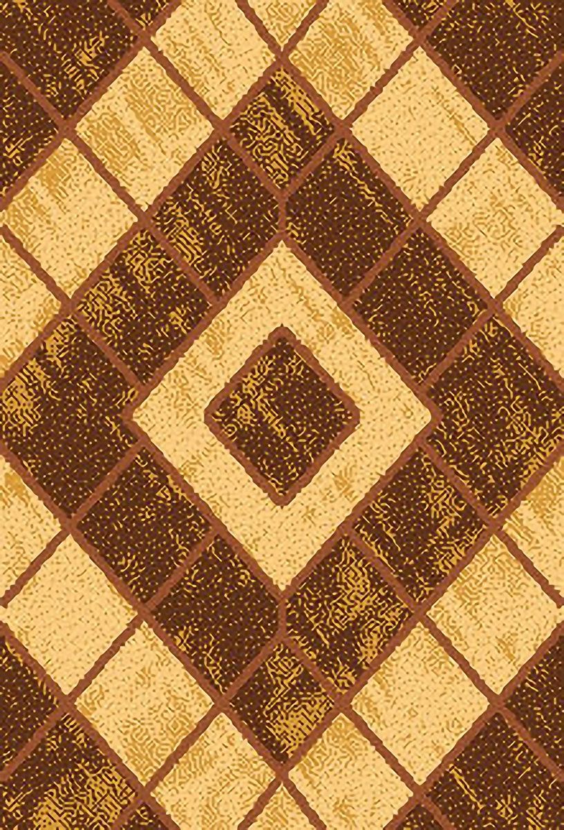 Ковер ART Carpets Триа, цвет: золотой, 80 х 150 см. 203420130212182528203420130212182528 Ковер ART Carpets Триа, цвет: золотой, 80 х 150 см. 203420130212182528203420130212182528Ворс 100% полиэстер, букле