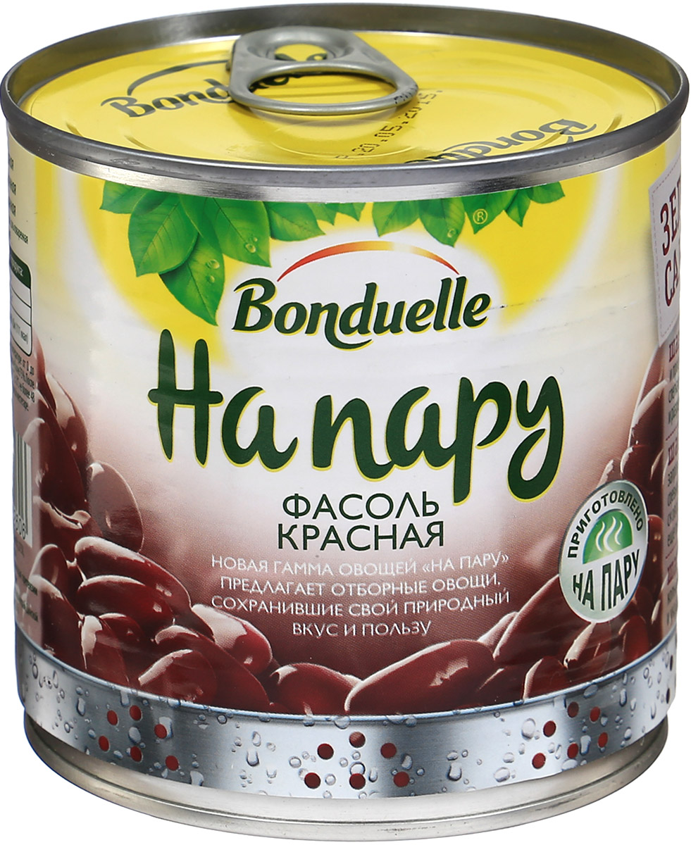 Bonduelle красная фасоль На Пару, 310 г5450 Bonduelle красная фасоль На Пару, 310 г5450Фасоль Кидни более упругая по сравнению с другими сортами, и поэтому идеально подходит для свежих салатов. Приготовлена фасоль На пару, чтобы она сохранила свой неповторимый вкус, аппетитную структуру и безупречный вид. Уважаемые клиенты! Обращаем ваше внимание, что полный перечень состава продукта представлен на дополнительном изображении.