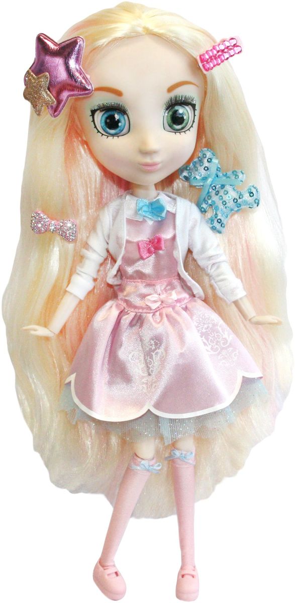 Shibajuku Girls Кукла ШидзукиHUN2154 Shibajuku Girls Кукла ШидзукиHUN2154Это не обычные Fashion Dolls – это Shibajuku Girls! Они лучше, чем все существующие куклы! Они выше! Они моднее! У них живые, реалистичные глаза. У них крутые аксессуары и заколки, которые могут носить и девочки! Шидзуки - очень талантливая и креативная! Больше всего она любит сочинять музыку, а когда вырастет, хочет стать модным дизайнером! Кукла одета в элегантное атласное платье нежно-розового цвета, поверх которого надета легкая белая кофточка, а на ногах у нее - длинные гольфы с подвязочками и аккуратные туфельки на плоской подошве.